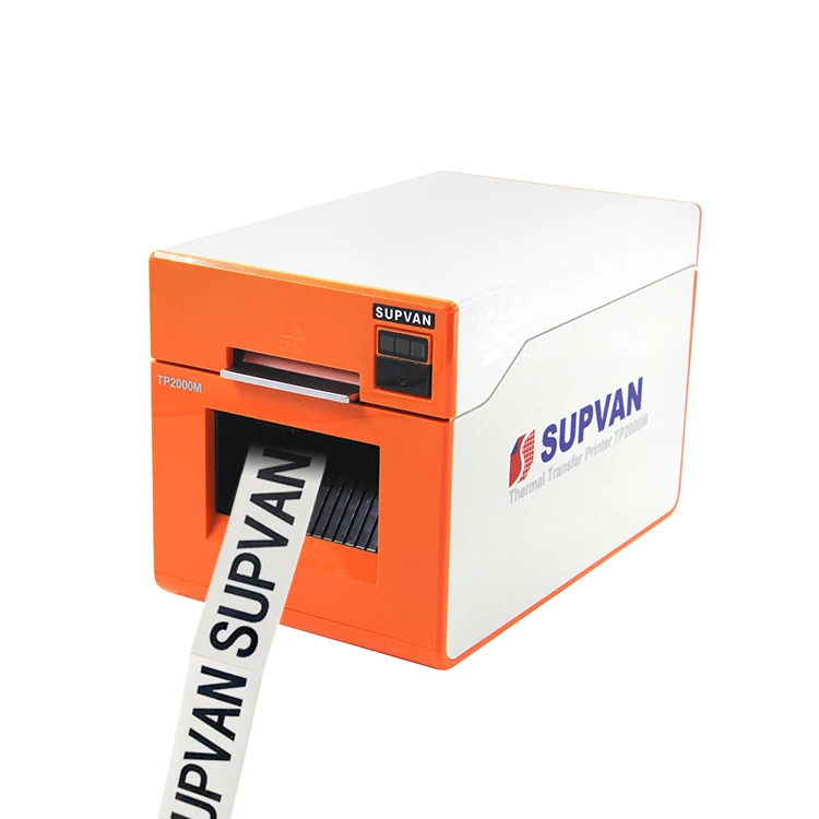 

SUPVAN thermal transfer shrink sleeves marking printer for industrial, White color