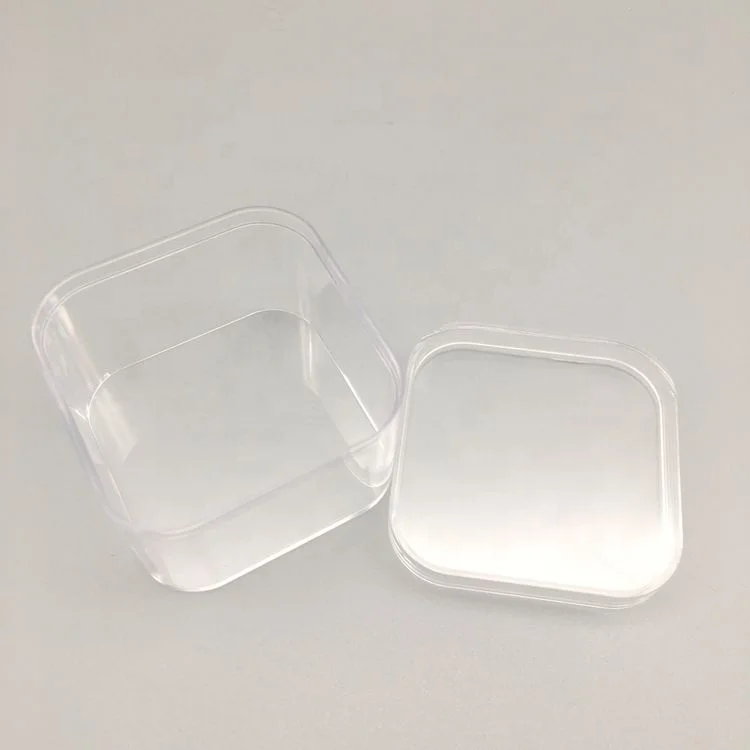 High Glossy Clear Cake Box Acrylic With Lid Customized Clear Box - Buy ...