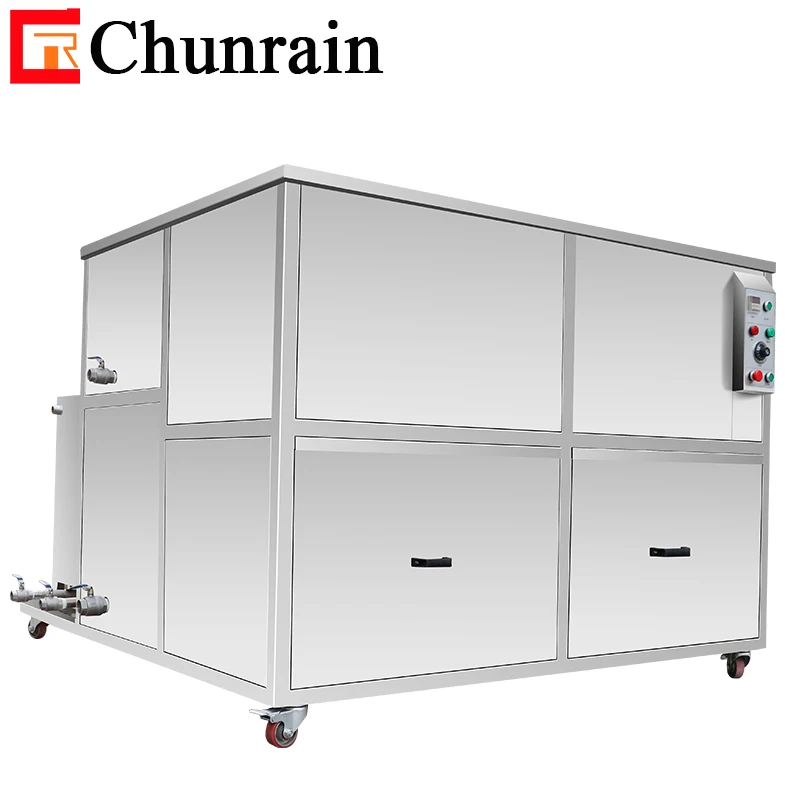 
Industrial ultrasonic cleaner with filter system for wheel hub alloy rim heat exchanger bearings cleaning bath CR-1216G 1500L 