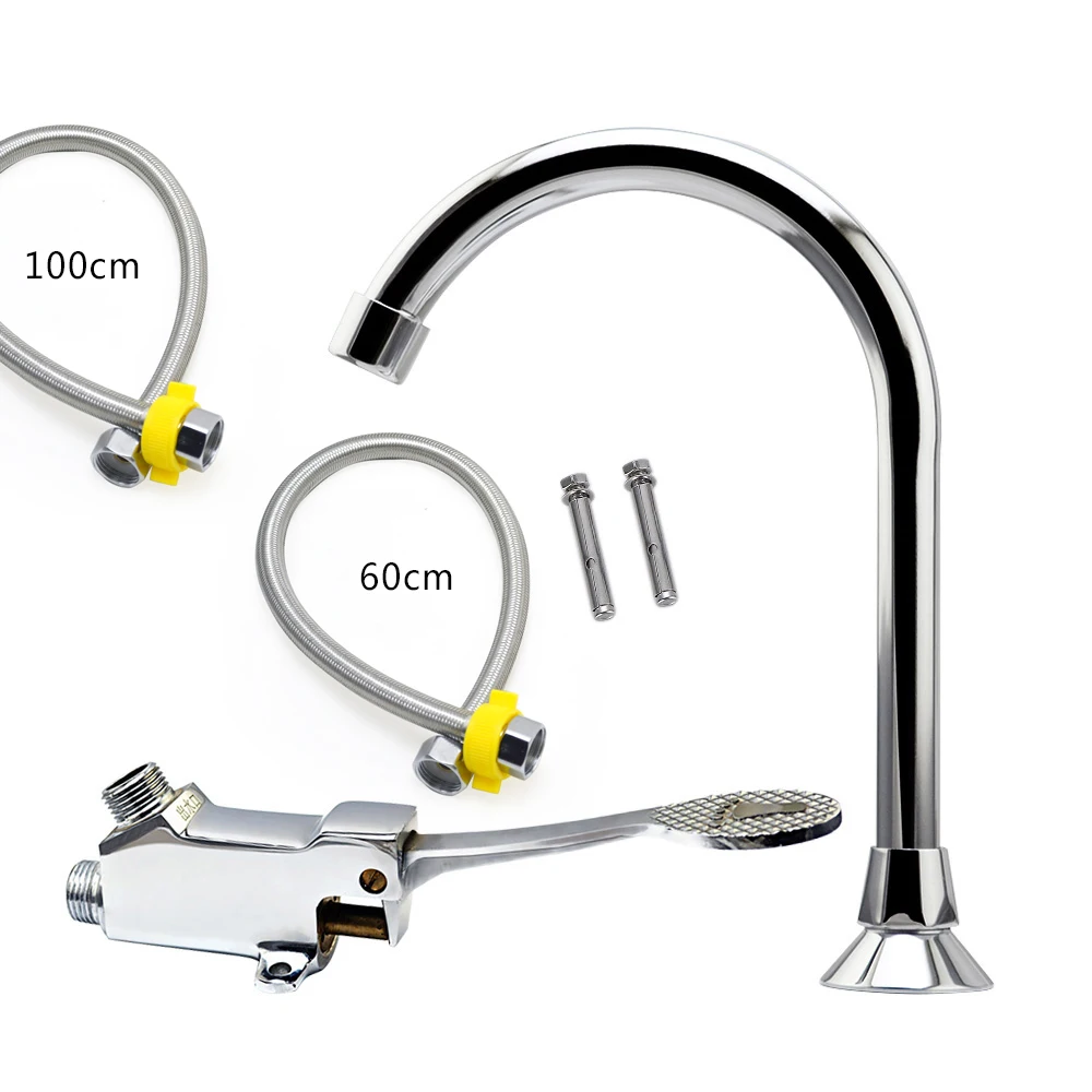 

MCBKRPDIO No Hand Touch Faucet sets Pedal Faucet Sanitary Foot Control Hospital Foot Control Tap