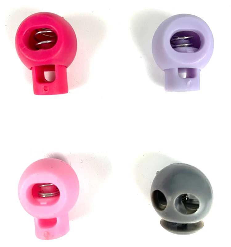 
Factory manufacture low price adjustable plastic cord lock stopper color custom cord lock plastic stopper 