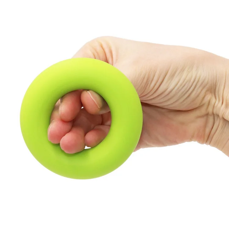 
Silicone Strengthener Hand Grip Ring Fitness equipment tubing hand exerciser grip strengthener Handball release ball trainer 