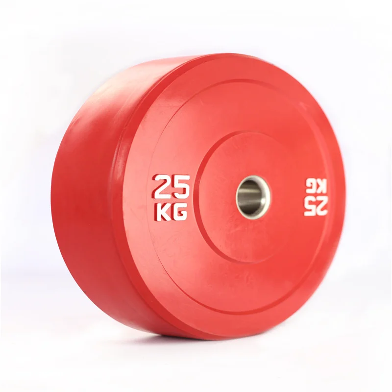 

Commercial Hot Plate Rubber Bumper Plates Gym Weight Plate Bumper, Colorful