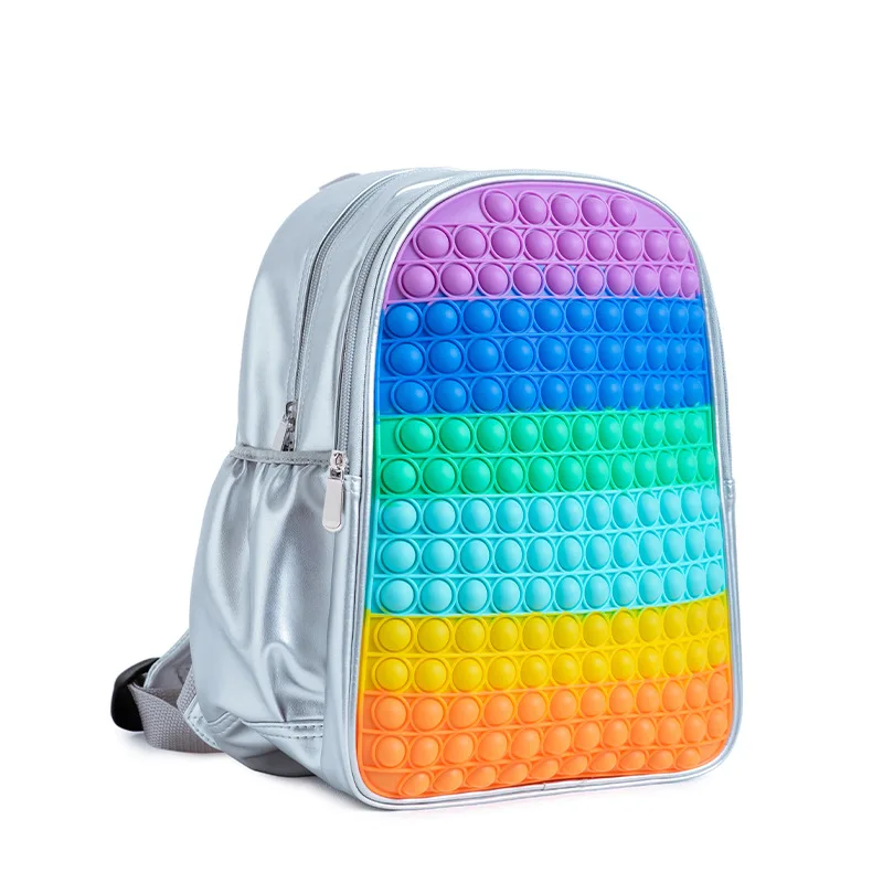 

New Bubble Backpack Decompression Bubble Toy Backpack Children Adult Fashion Backpack, Picture
