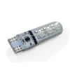 T10 W5W 5050 6SMD 1.32W 12V car led colorful RGB small light license plate explosion flash silicone wide light led