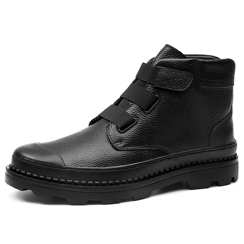 

2020 hot style winter custom Classic Casual Genuine leather British retro men's boots