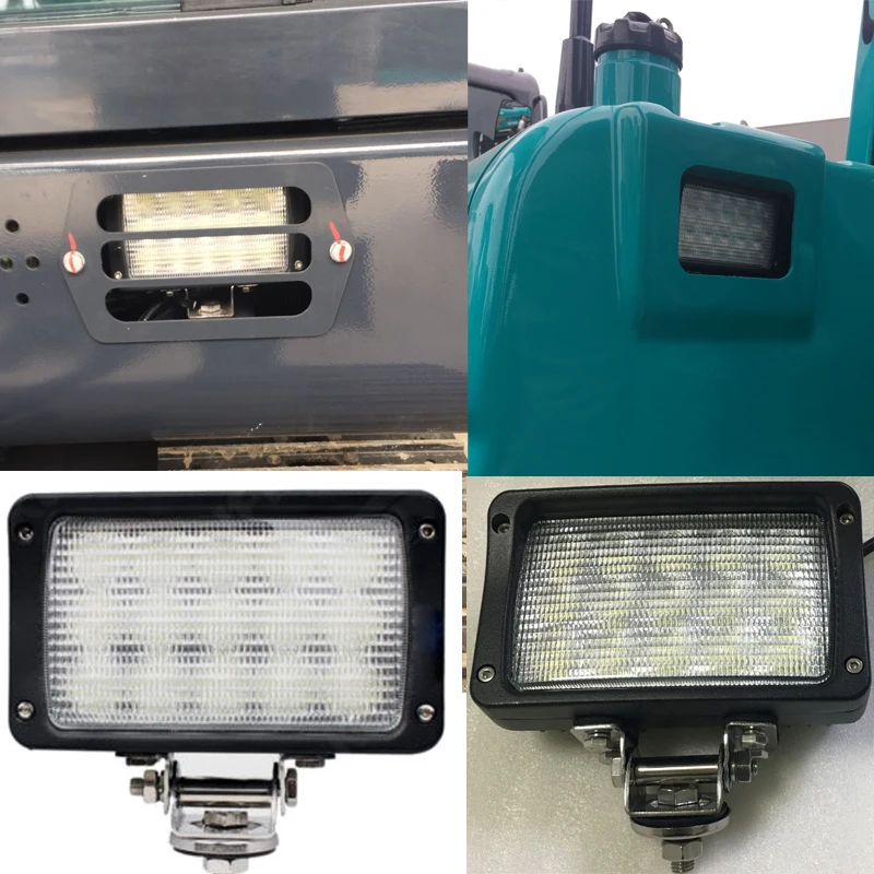 
12v 24v 6inch 45W Mask Flood Beam Rectangle Truck LED Work Light For Excavator Digger Shovel Digging Machine 12v 24v 6inch 45W Mask Flood Beam Rectangle Truck LED Work Light For Excavator Digger Shovel Digging Machine&nbsp;