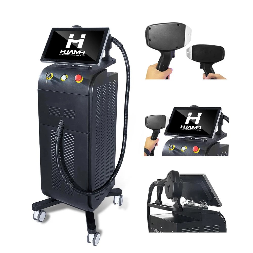 

2023 Best Weifang Huamei Ice Titanium Xl Ce Tuv alexandrite laser 808nm Diode Hair Removal laser diodo Beauty Machine