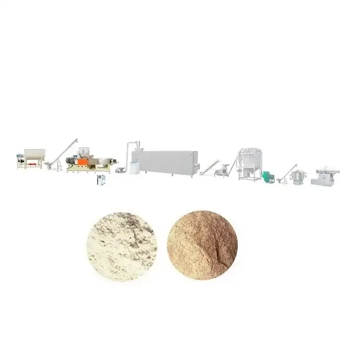 Organic IngredientsInstant Cereal Porridge For Baby Processing Line Machines Manufacturer and Services Supplier