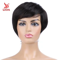 

Lida Indian short bob stacy human hair wig 100% natural Hair Xuchang wholesale wigs