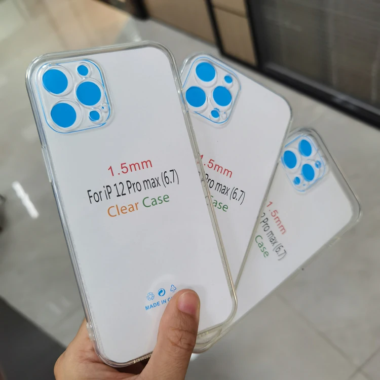 

Online 1.5mm High Clear Transparent Soft TPU Silicone Mobile Cell Smart Phone Back Cover Case For Samsung Galaxy A20E