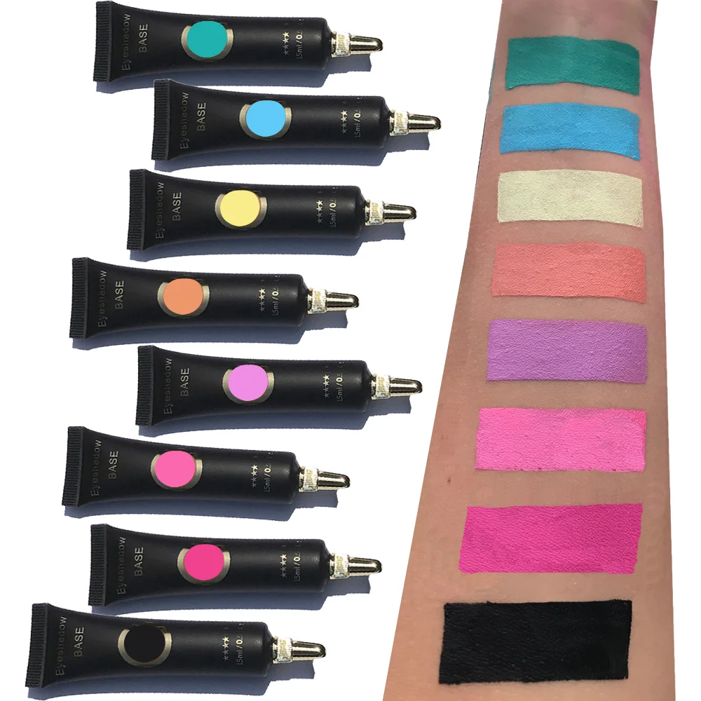 

Colored eyeshadow base Cream Make Up Eyeshadow Primer custom LOGO, 13 colors