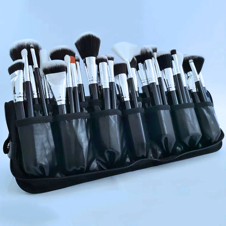 

Wholesale Black Vegan Beauty Makeup Supplier 40pcs Brush Set Professional Private Label High Quality Cosmetic Makeup Brushes Kit