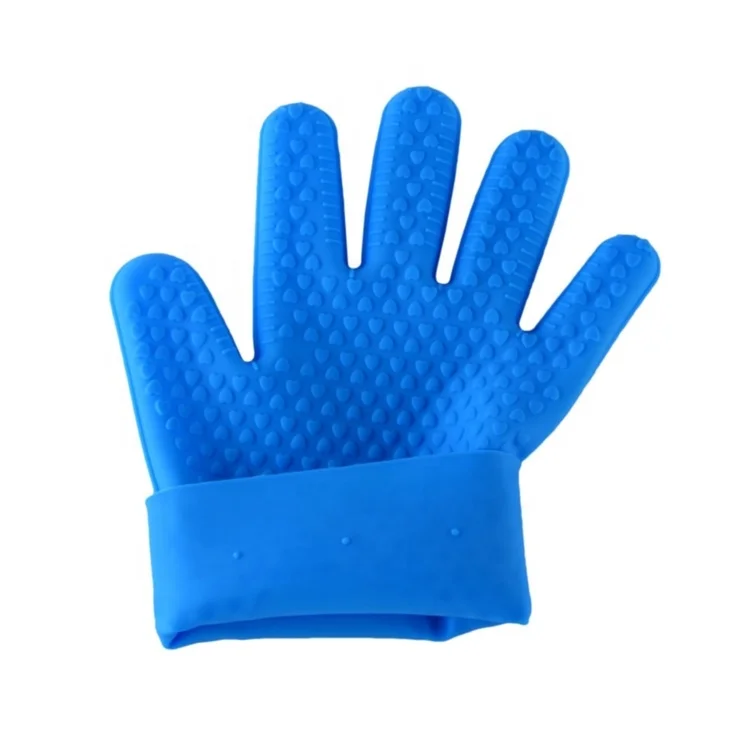 

High Quality Wholesale Cheap Non-Slip Design Kitchen Silicone Oven Mitten, Customized colors