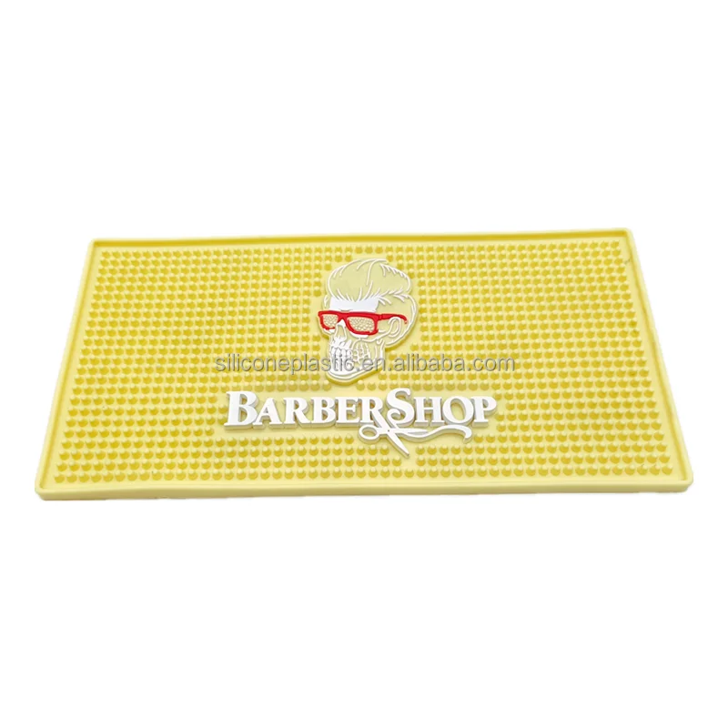 

OEM logo new design China manufacturer custom bar rail mat, Customized color