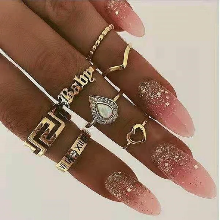

Fashion gold ring jewellery set for women Wholesale N912151, Picture
