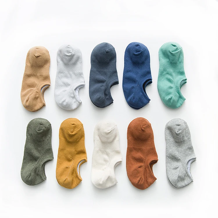 

RTS Mens Summer No Show Low Cut Cotton Invisible Socks for man KYMA0014