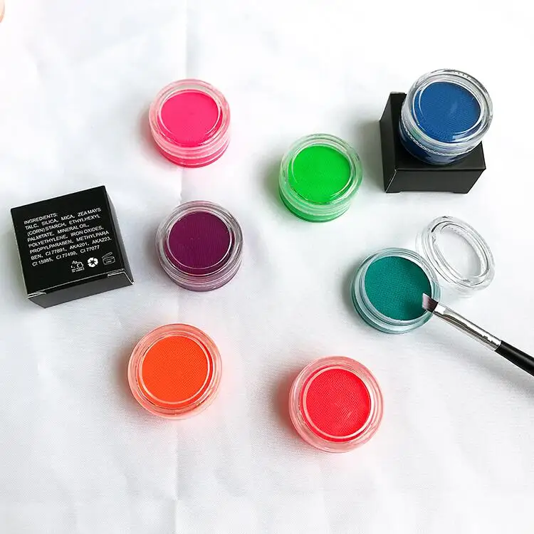 

Private label Pastel color eyeliner Water Activated colorful cream powder neon uv eyeliner wholesale