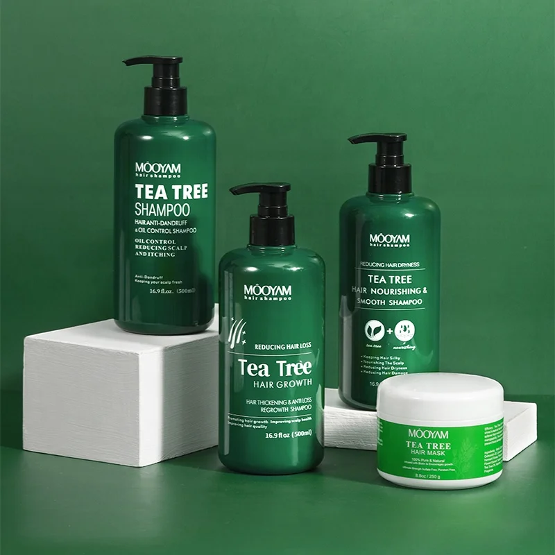 

Private Label Tea Tree Shampoo And Conditioner Hair Care Set Organic Tea Tree Hair Shampoo Hair Mask