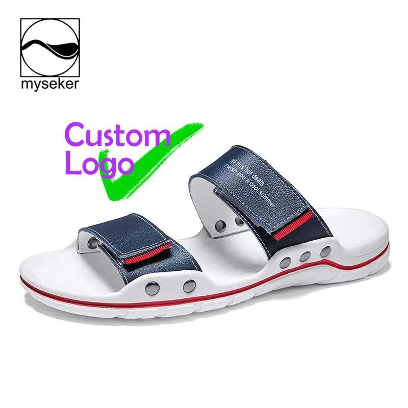 

2019 New style of man slipper sandal shoes summer fashion black outdoor trend men pvc slippers Atacado Trading Companies