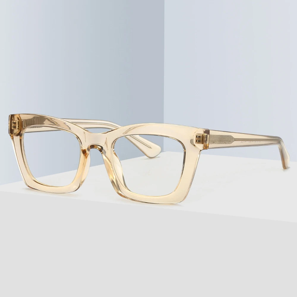 

Sparloo 2281 CP Arms TR90 square eyeglasses frames optical glasses glass frame blue light blocking