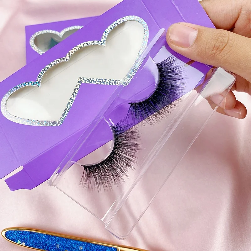 

Free sample lasheswholesale vendor eyelash packaging gift paper boxes hand made 5d silk mink eye lashes bulks