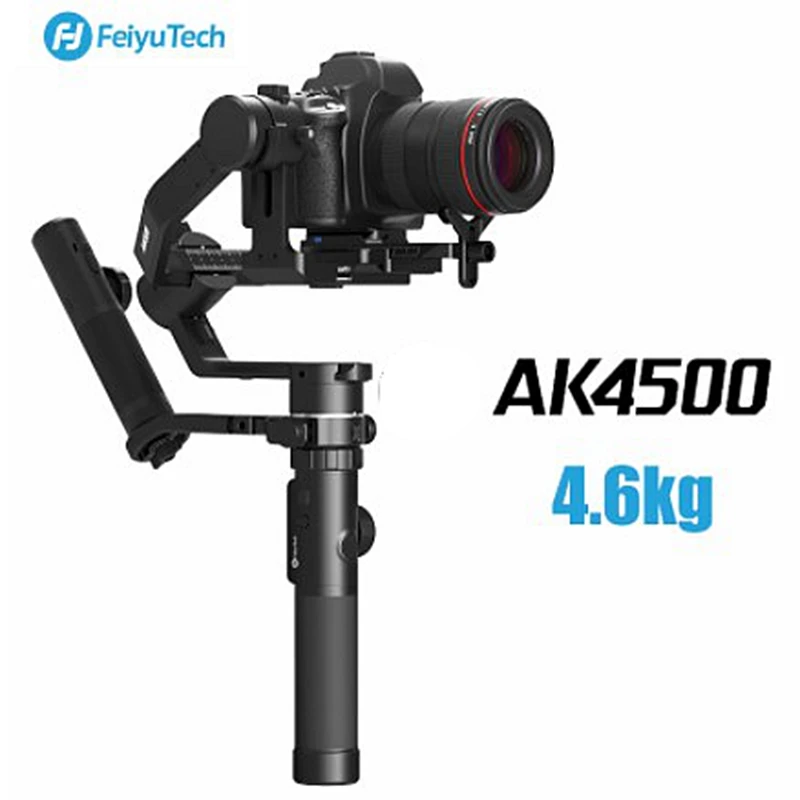 

FeiyuTech Feiyu AK4500 4.6kg Payload 3-Axis Handheld Gimbal Stabilizer With Remote Follow Focus anti-shake For camera DSLR