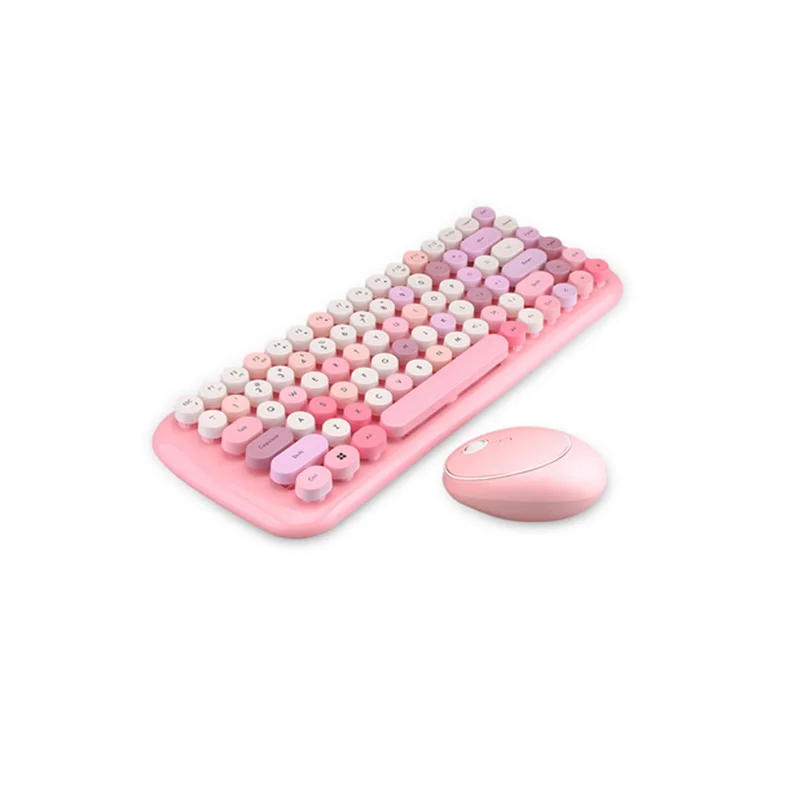 

Wholesale New Design Ambidextrous Colorful Wireless Mechanical Keyboard