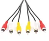 Good quality factory directly 3RCA to Cable Gold-Plated 3 RCA Male Stereo Audio Cables cord in stock