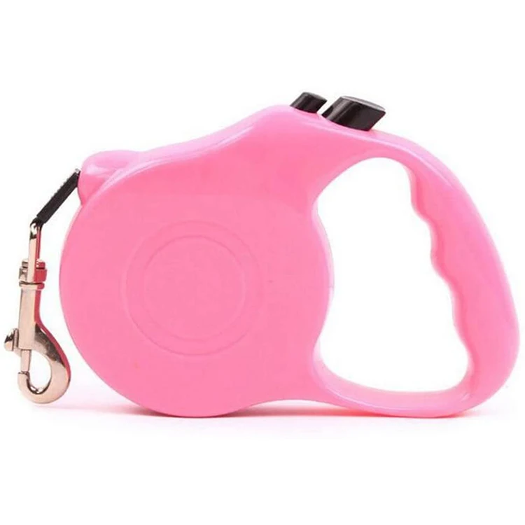 

Outdoor Nylon rope ABS Plastic Retractable Dog Leash outdoor travel Auto retractable braided nylon rope, Customized color