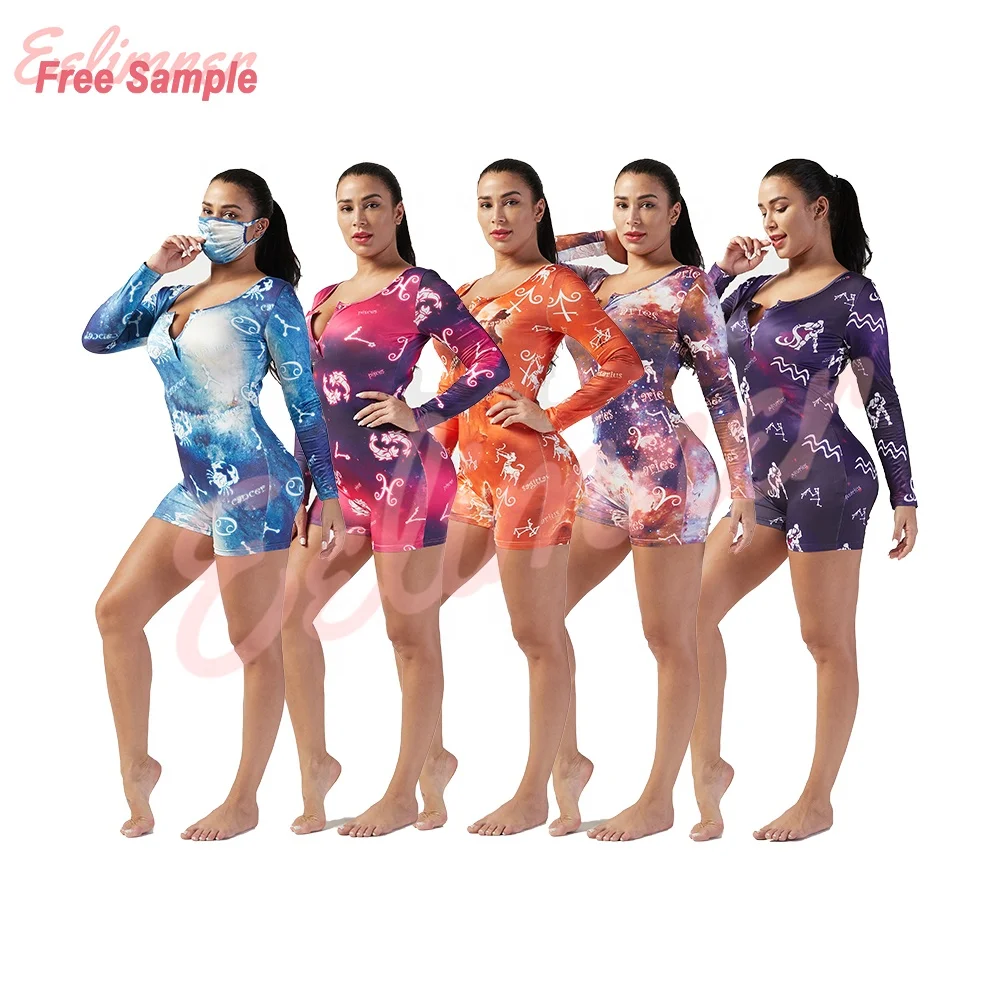 

Eelimner sexy woman pajama nightwear zodiac onesie adult jumpsuit onesie for women