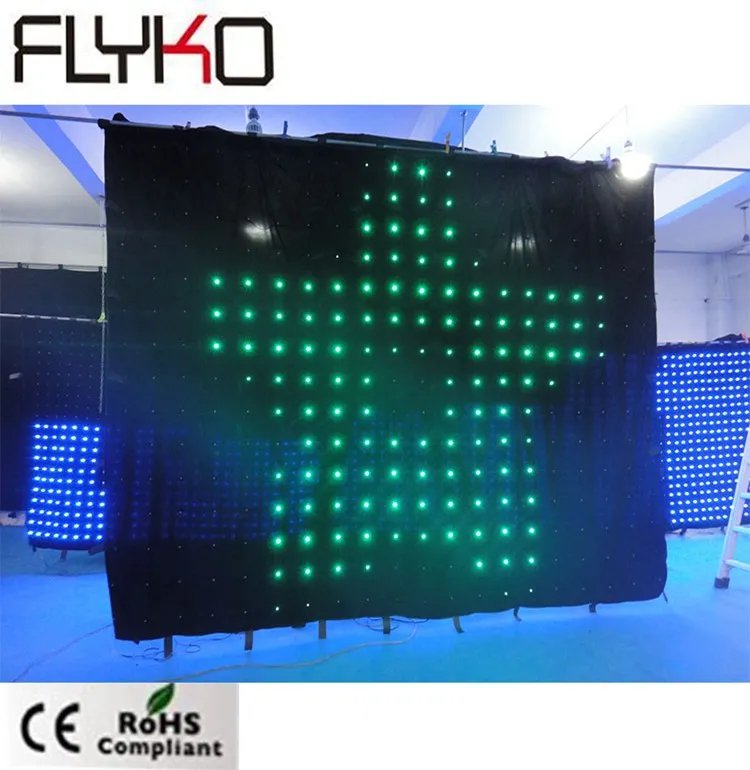 

P200mm  flexible led video moving message display /fireproof, Rgb 3in 1