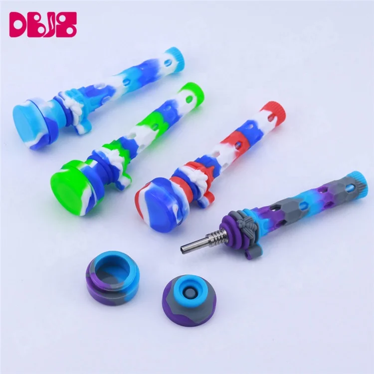 

Honeycomb Rubber Smoking Pipes Bubbler Pyrex Glass Oil Burner Smoking Pipe, Mixed or customized