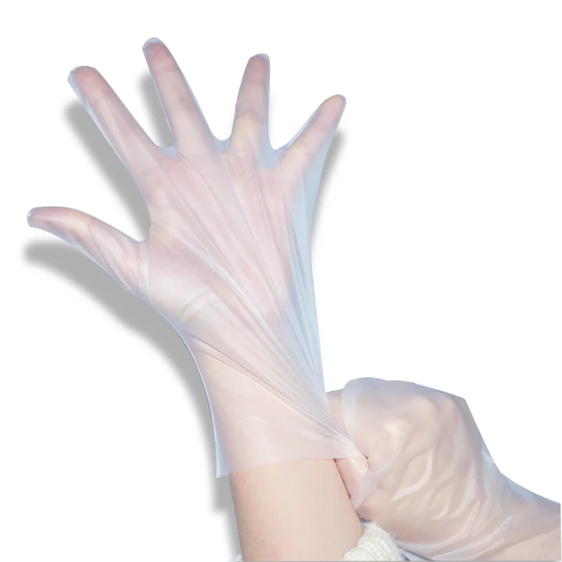 

Sale Hair Dye Elastic TPE Box Disposable Gloves