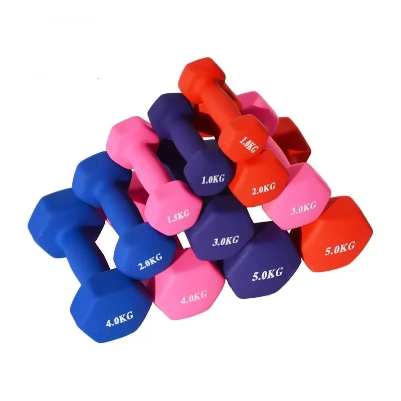 

New Product China Supplier NQ Sports Hot Sale High Quality Customized Dumbbell With Different Levels For Muscle Exercise