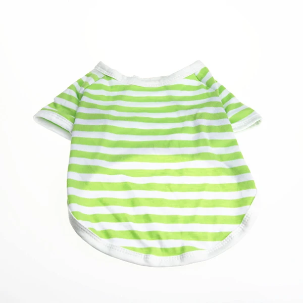 

Pet Clothes For Summer Trendy Luxury Small And Large Dog Stripe Shirt