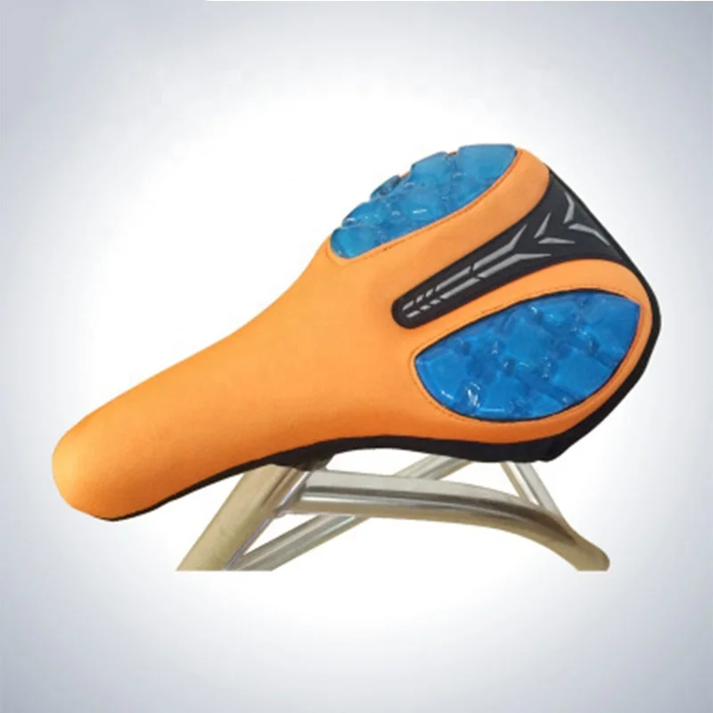 

Bike Seat Cushion Cover Gel Pad - Premium Silicone Padded Bicycle Saddle Cushion Water-Proof Protective Cover, Black and red,as your request