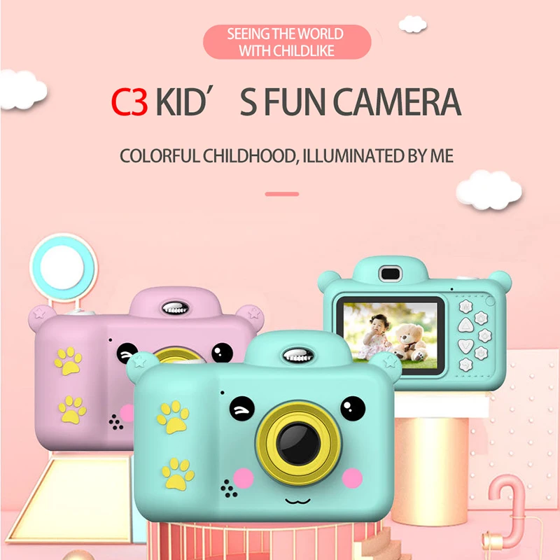 

Mini Cute Selfie Infantil Carton Digital Kids Camera