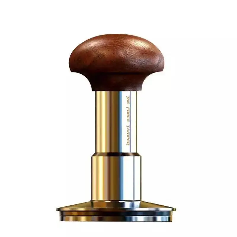 

The Force Tamper Coffee Accessories Stainless Steel Coffee Tamper Kitchen Press Tool Cloth Powder Leveler Tool Powder Hammer58mm