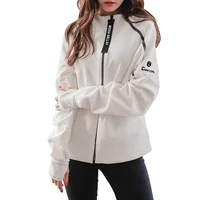 

New Autumn and Winter Yoga Clothes Breathable Women's Fitness Clothes Fashion Running Sports Leisure Cap Coat