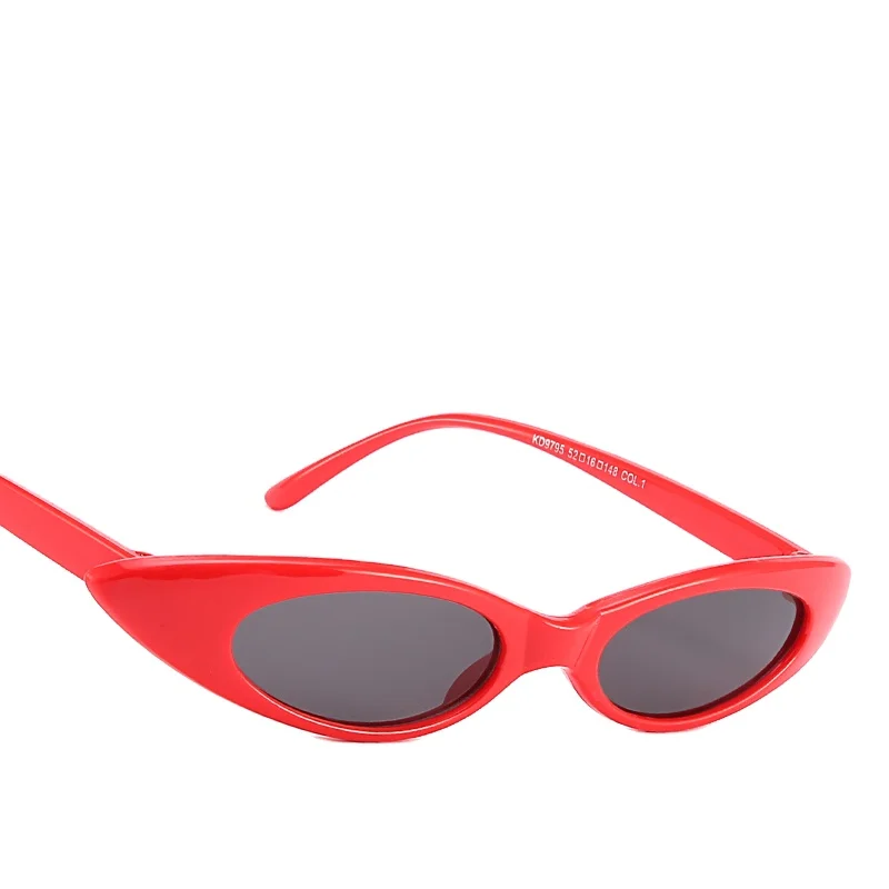 

RENNES [RTS] China factory cheap supply wholesale ultra light pc frame fashion ladies cat eye sunglasses oem, Colorful