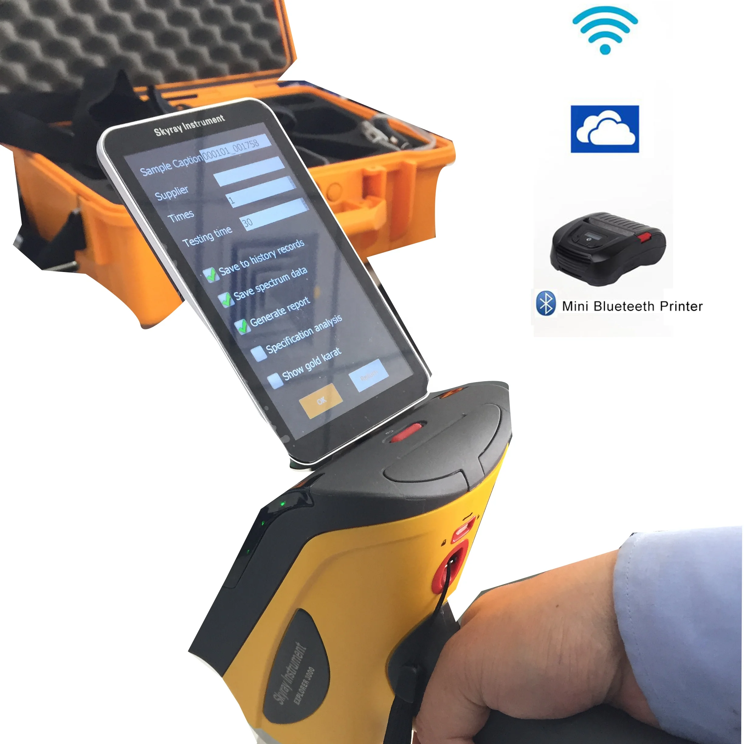 
handheld xrf analyzer for mineral fast analyze 
