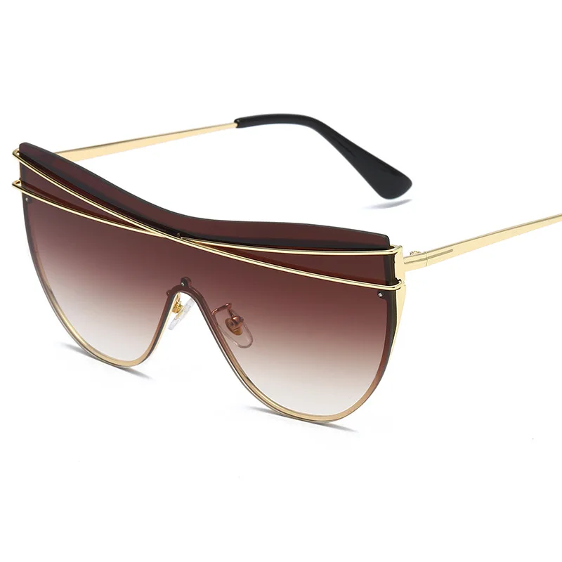 

High quality luxury metal big frames metal sunglasses, Custom colors