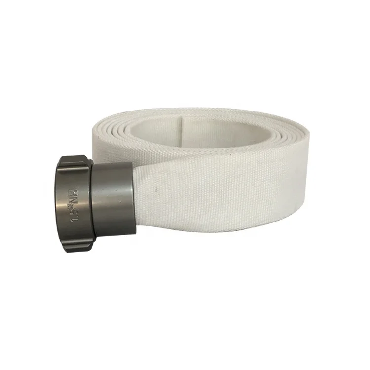 
fabric 50mm 65mm 2 inch 3 inch 4 inch 5 inch pu line canvas used fire fighting hose pipe 