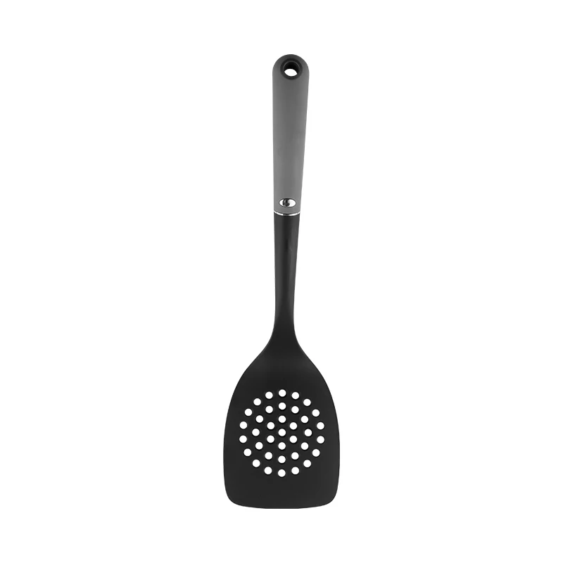 

Multipurpose Nylon Spatula Slotted Meat BBQ Fry tool For Kitchen, Gray