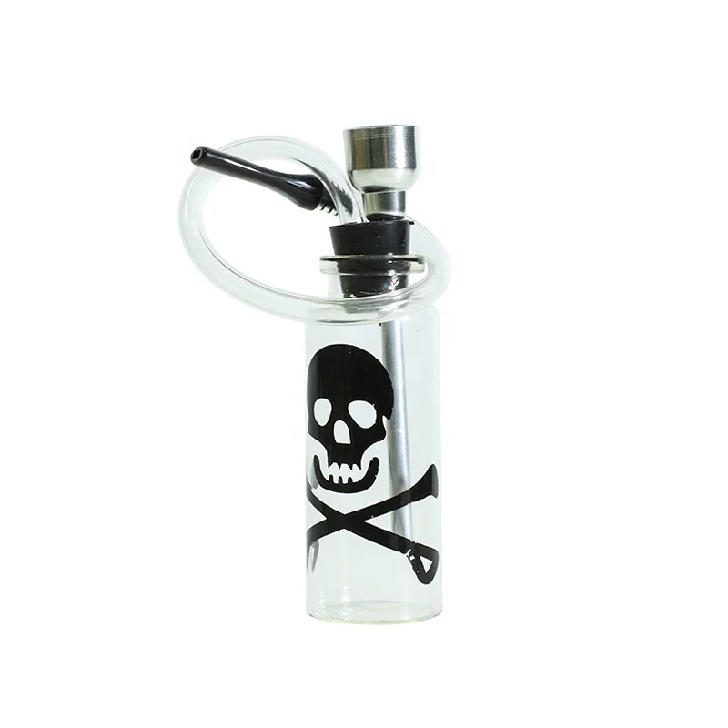 

UKETA cheap glass accessories mini size hookah tobacco water smoking weed pipe, Optional