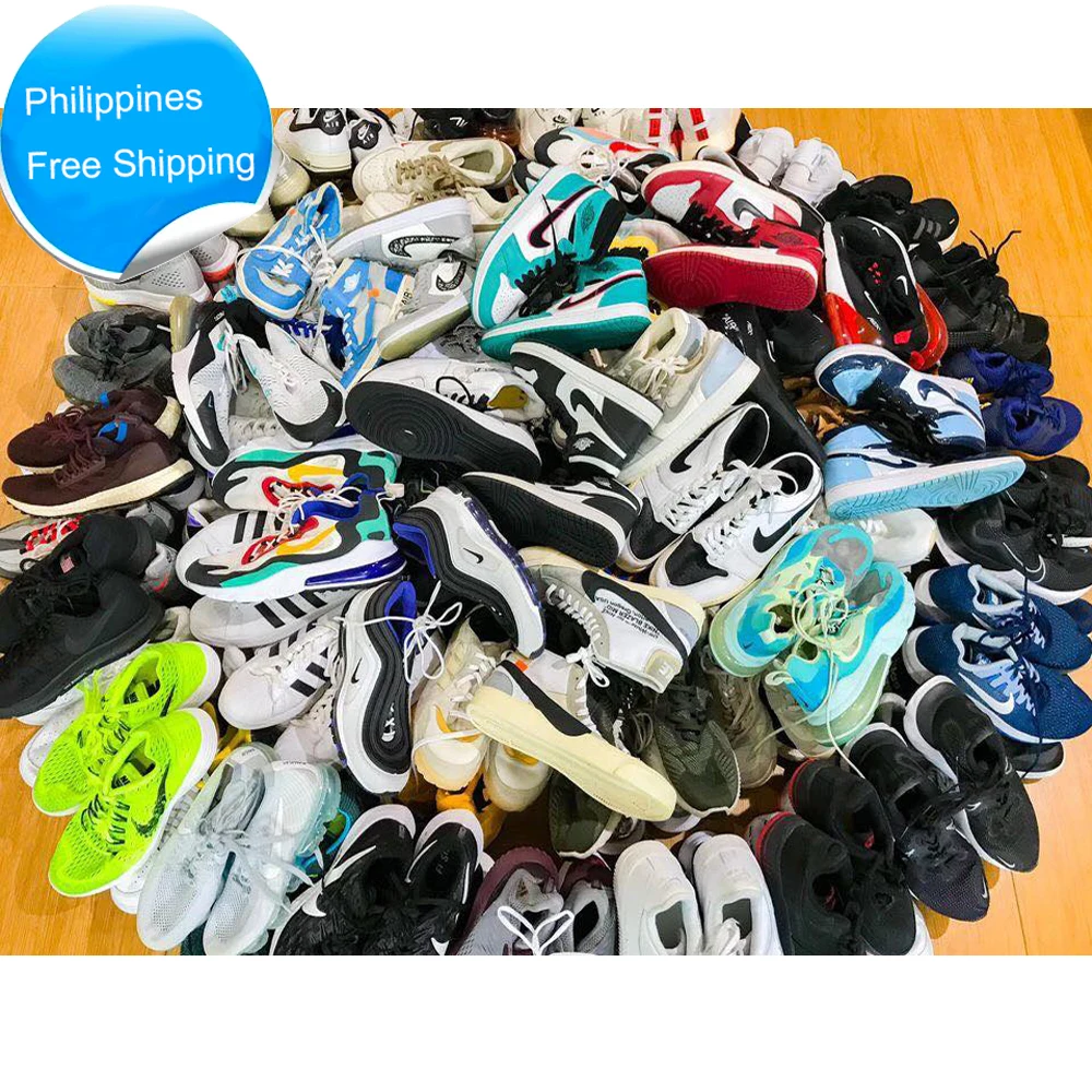 

Hot Selling Second Hand Branded Shoes in bales High Quality Breathable Sports Shoes Sneaker for men, Mixed colors