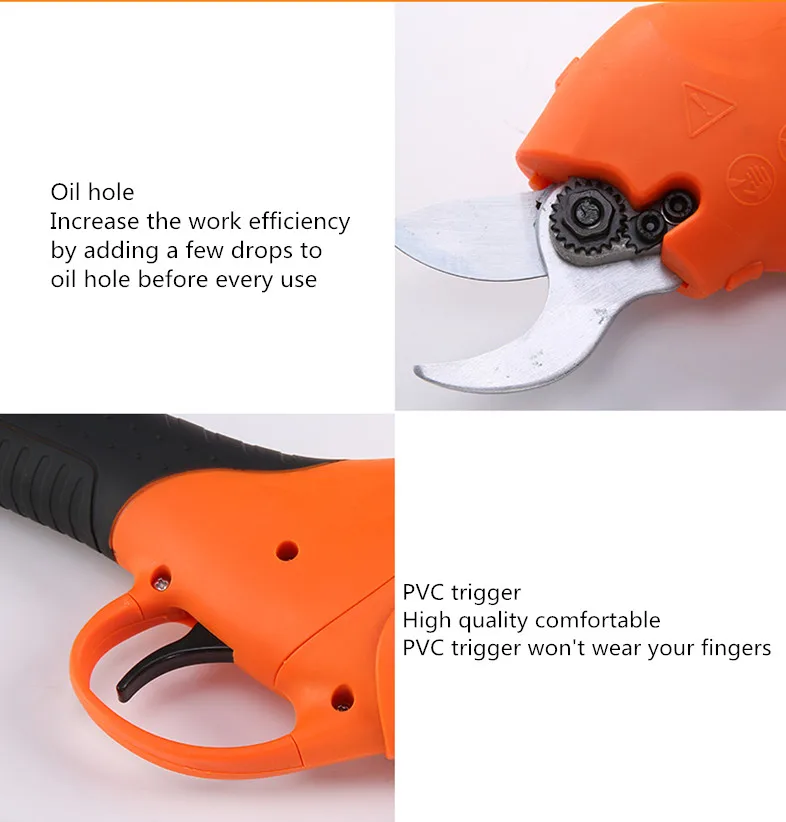 Details about   150 W Electric Cordless Strength Alloy Pruning Shears Branch Cutter Tree Trimmer 