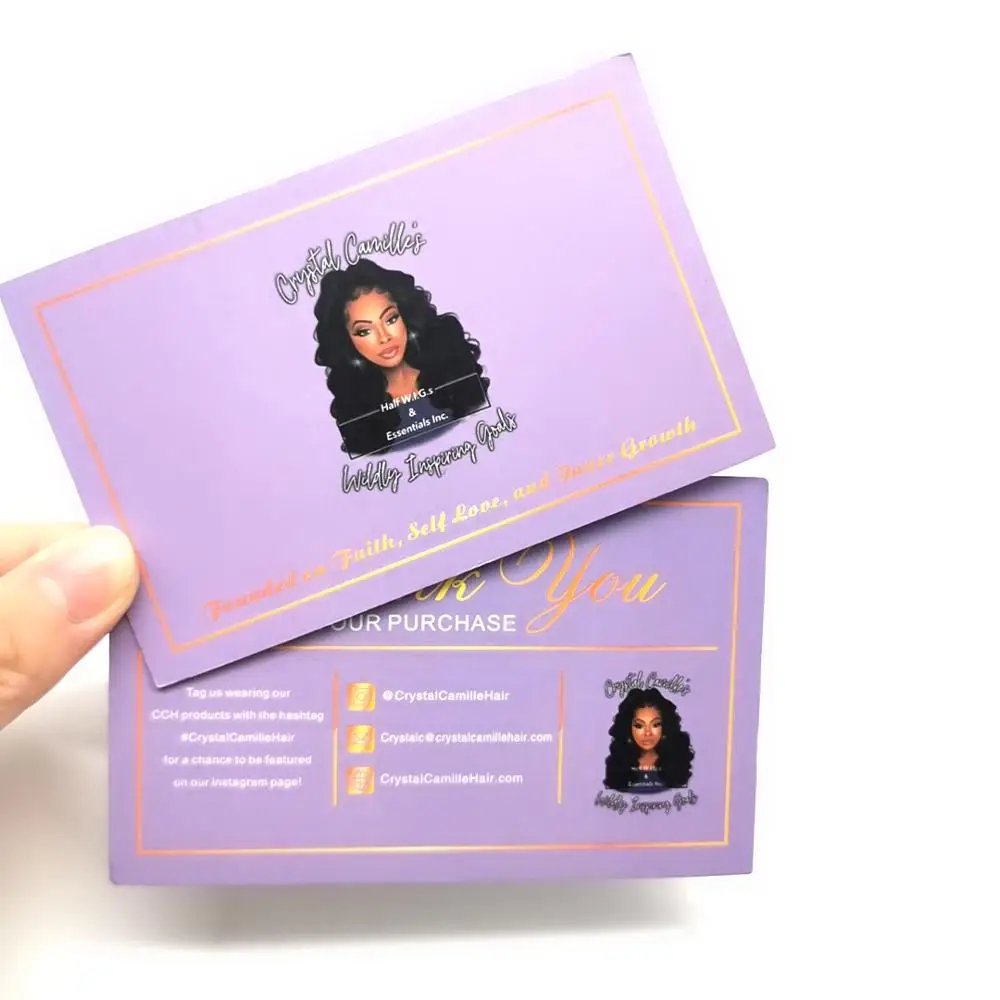 
High quality customized business paper card printing / greeting card / thank you card / postcard 