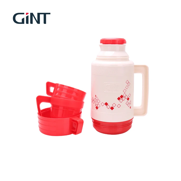 

GiNT 1L Durable Cheap Price 2 Cups Lid Vacuum Flask Thermal Bottles Insulated Water Bottle with Good Quality, Customized colors acceptable